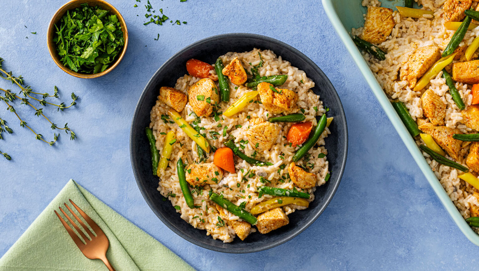 Easy Chicken and Rice Casserole