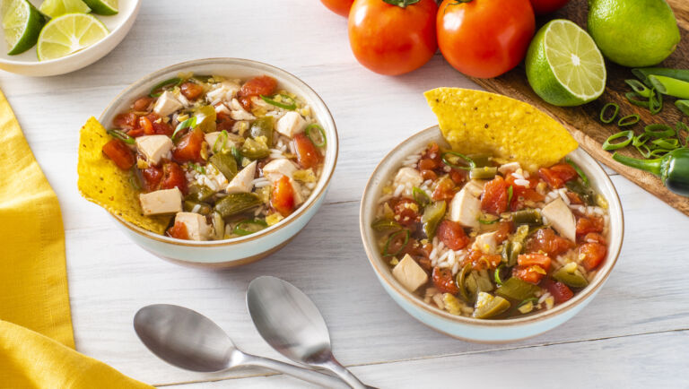 Chiken Tortilla Soup with Rice Recipe
