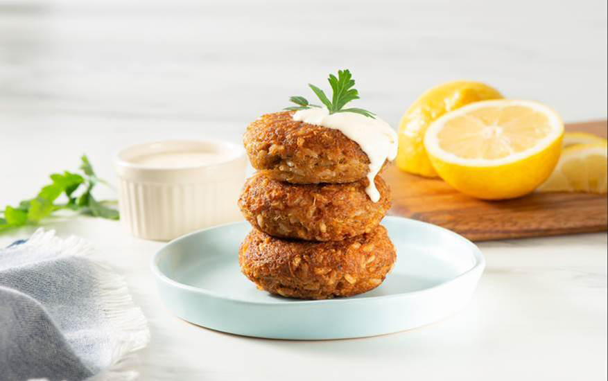 Successful Crab and Rice Cakes