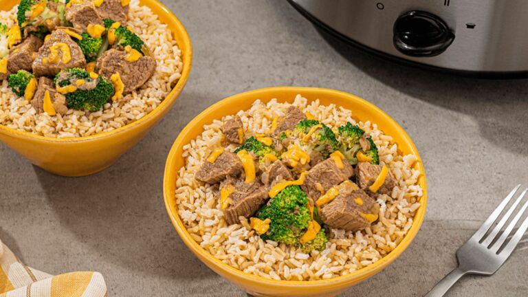 Crockpot Beef & Broccoli