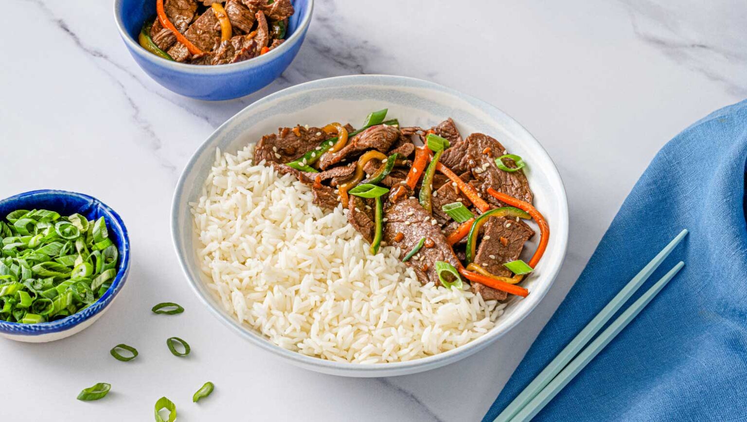 Easy Beef Bulgogi Rice Bowl