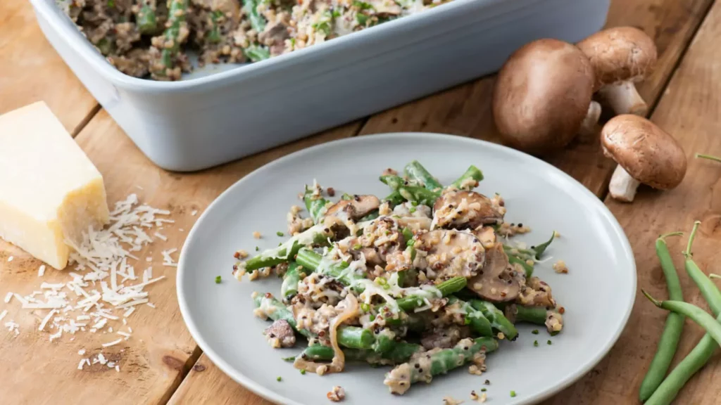 quinoa green bean casserole recipe